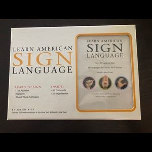 American Sign Language Learning Kit